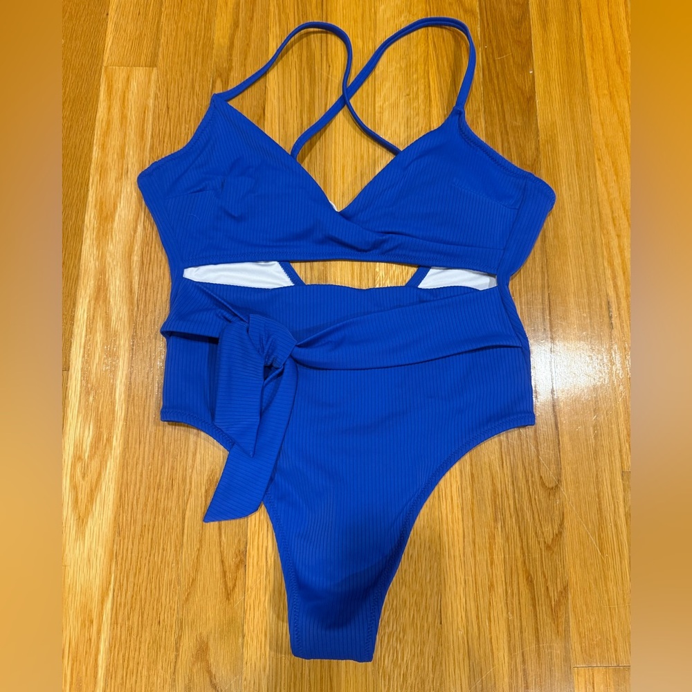Shade & Shore Blue One-Piece